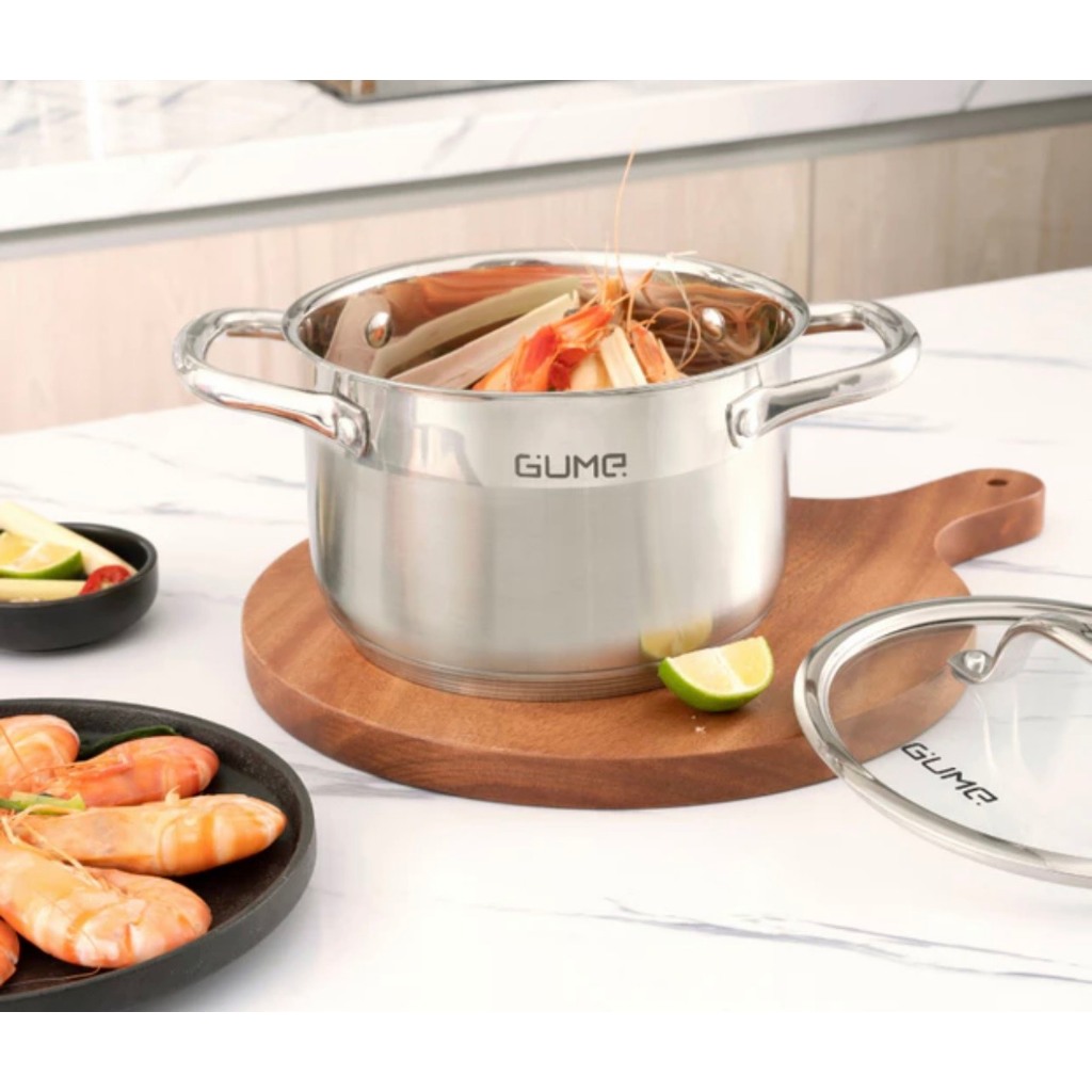 Bộ Nồi 3 Món Gume Inox 304 cao cấp - Bảo Hành 5 năm Chính Hãng