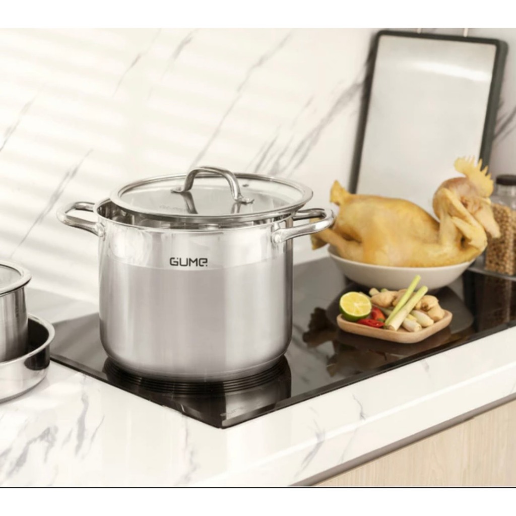 Bộ Nồi 3 Món Gume Inox 304 cao cấp - Bảo Hành 5 năm Chính Hãng