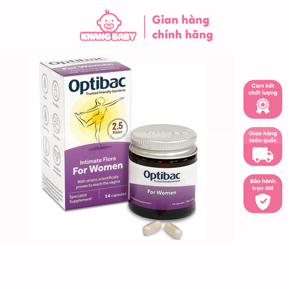 Men vi sinh OptiBac Tím - Shop Khang Baby