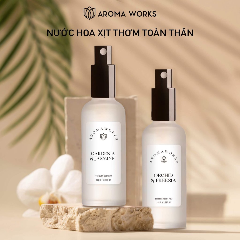 Nước hoa tinh dầu Aroma Works Lily Eau De Parfum lưu hương lâu