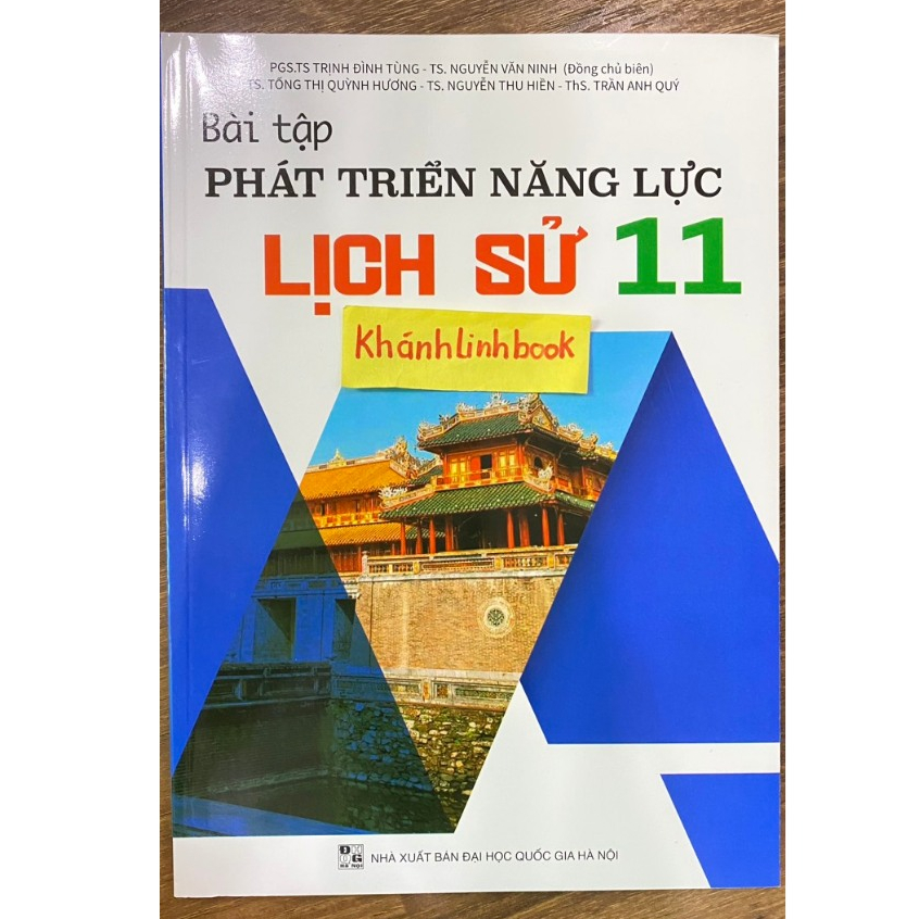 Sách - bài tập phát triển năng lực lịch sử 11