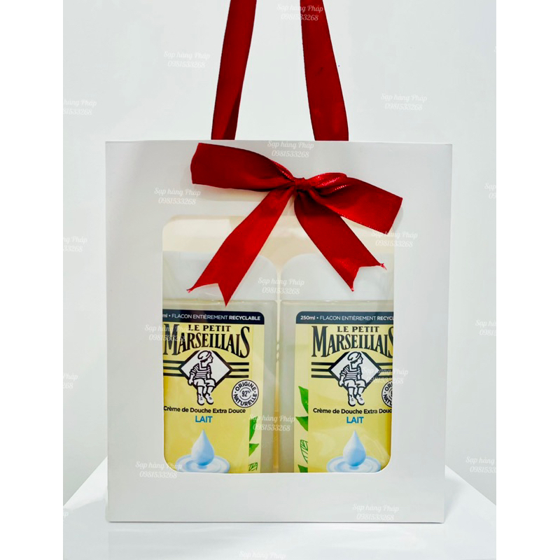 Túi giấy mặt kính đựng mỹ phẩm làm quà