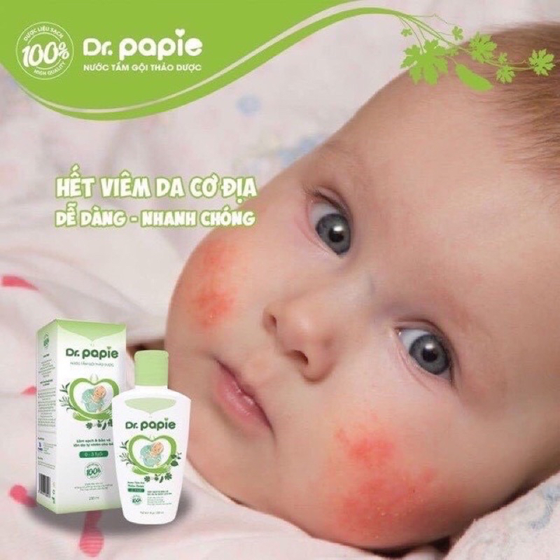 ❌Nước tắm thảo dược DR.PAPIE giúp da dịu nhẹ👌👌