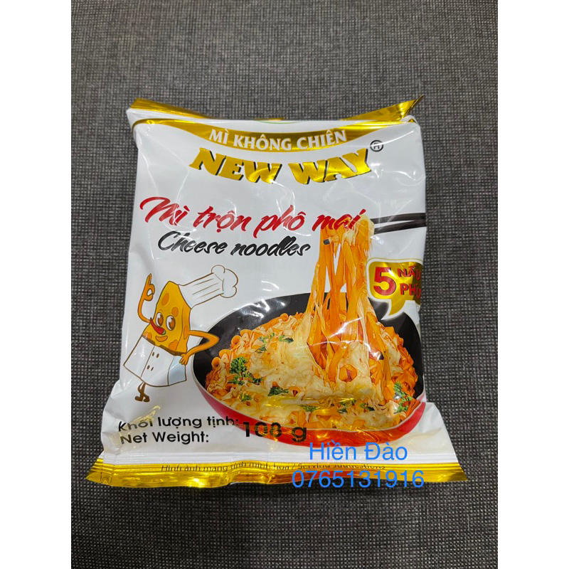 5 Gói Mì Trộn Phô Mai 108gr