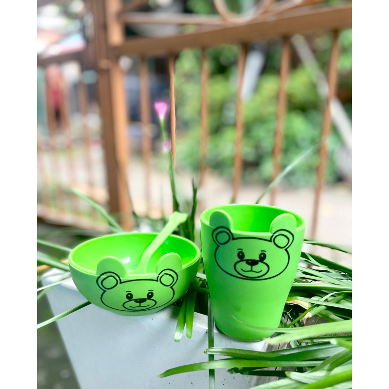 Bộ ly chén thìa hàng KM Similac màu ngẫu nhiên