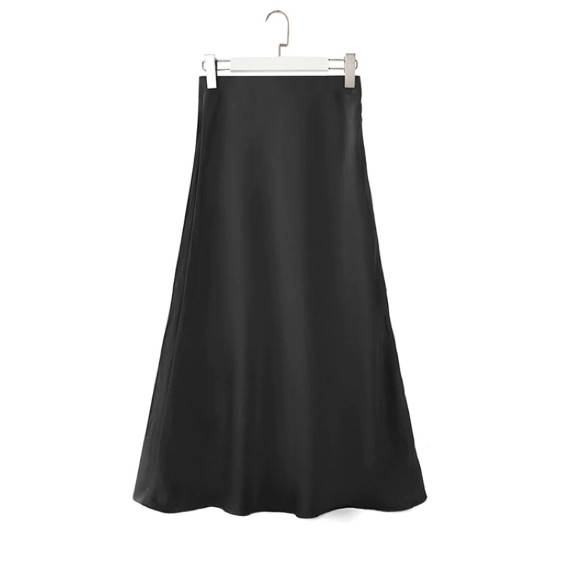 Váy satin xuất dư