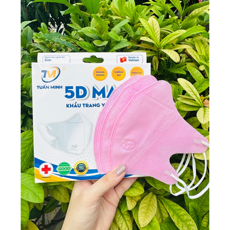 Lẻ 1 hộp khẩu trang 5D  hàng chính hãng