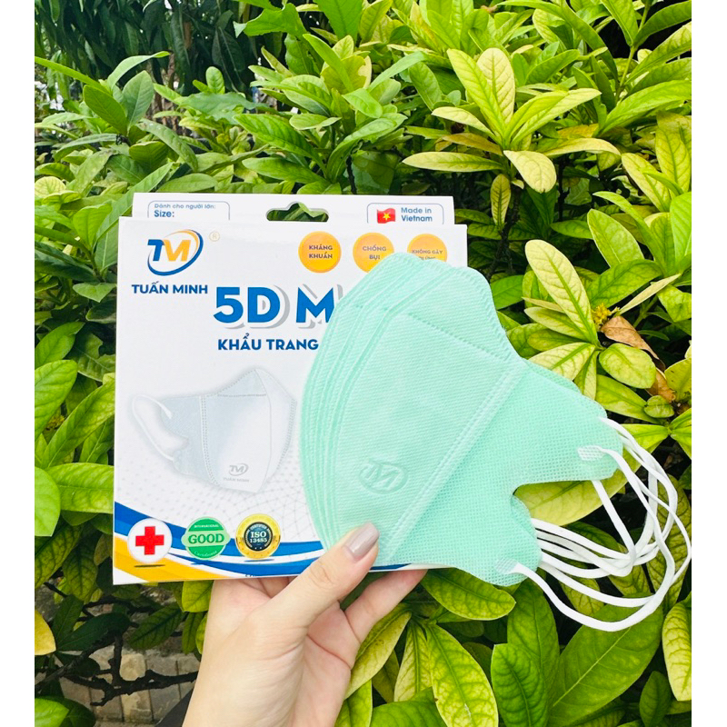 Lẻ 1 hộp khẩu trang 5D  hàng chính hãng