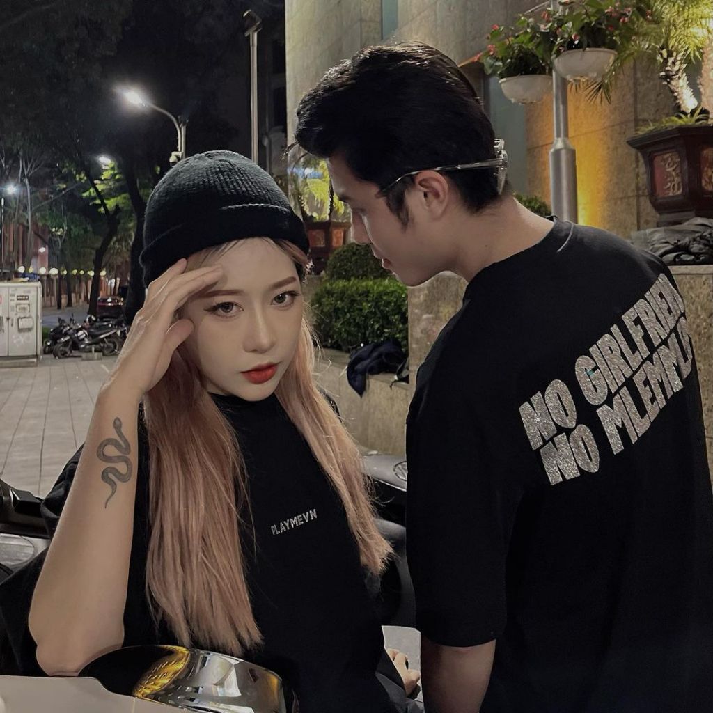 Áo Thun Local Brand “No Girlfriend No Mlemmlem”, Áo Phông Unisex 100% Cotton 2 chiều Basic Tee