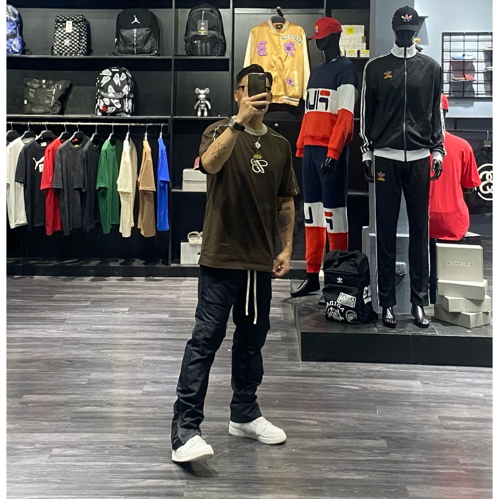 Phông Blacniga Bigloho unisex oversize in hình cực chất mà thoáng mát thoải mái