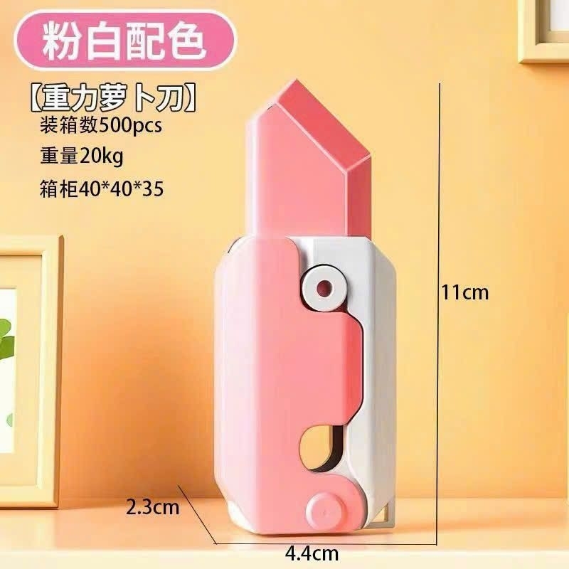 Đồ chơi dao cà rốt dài 11cm, dao cà rốt vô chi