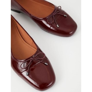 Giày búp bê nữ hiệu vagabond jolin Cherry Red