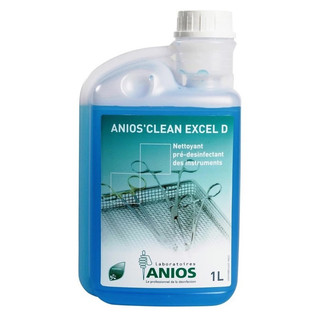 Dung dịch ngâm dụng cụ y tế khử khuẩn Anios Clean Excel D - Can 1 Lít