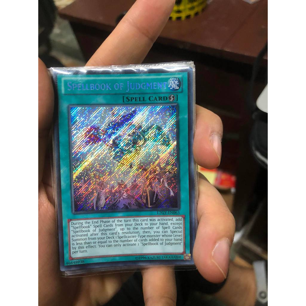 Thẻ bài Yugioh TCG chính hãng "Spellbook of Judgment"