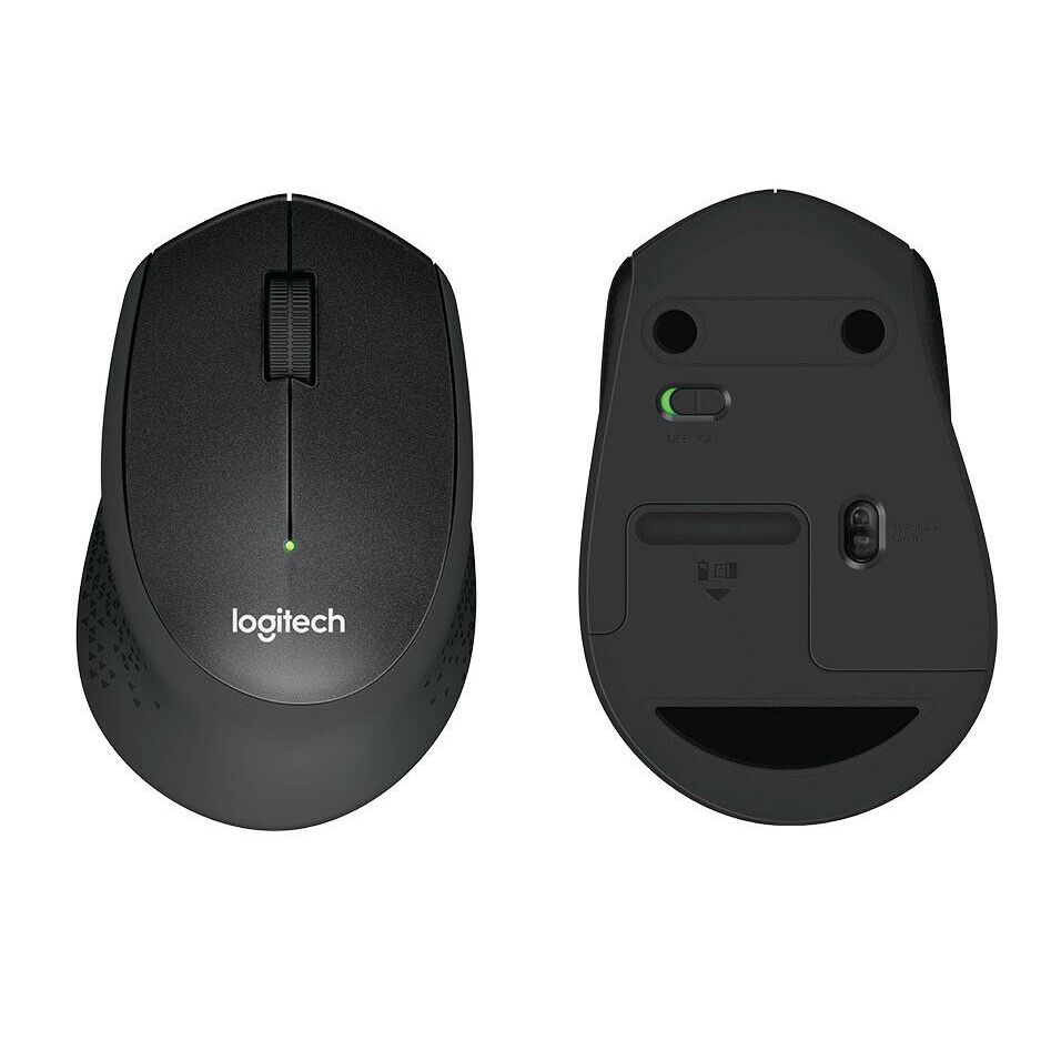 Chuột Logitech M331 Silent Plus, giảm ồn, kết nối USB thương hiệu Thụy Sĩ - Hàng Chính Hãng