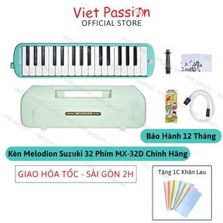 Kèn melodion suzuki 32 phím mx-32d melodica 37 phím pianica hộp nhựa cứng chính hãng viet passion hcm