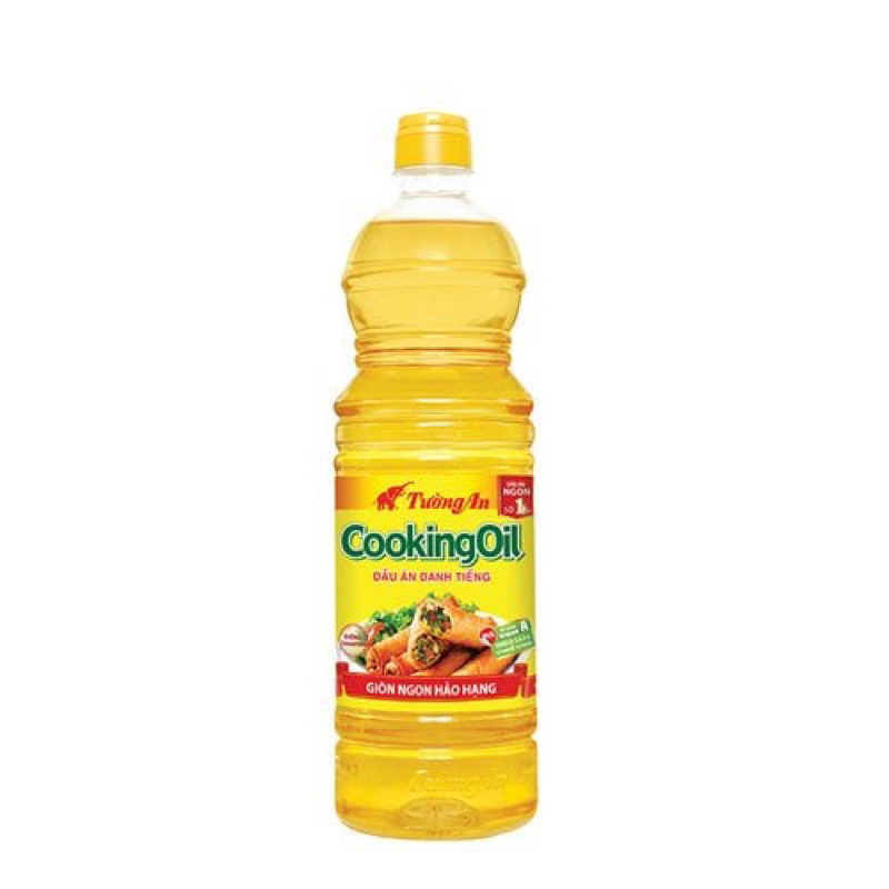 Chai 1 Lít dầu CookingOil Từơng An