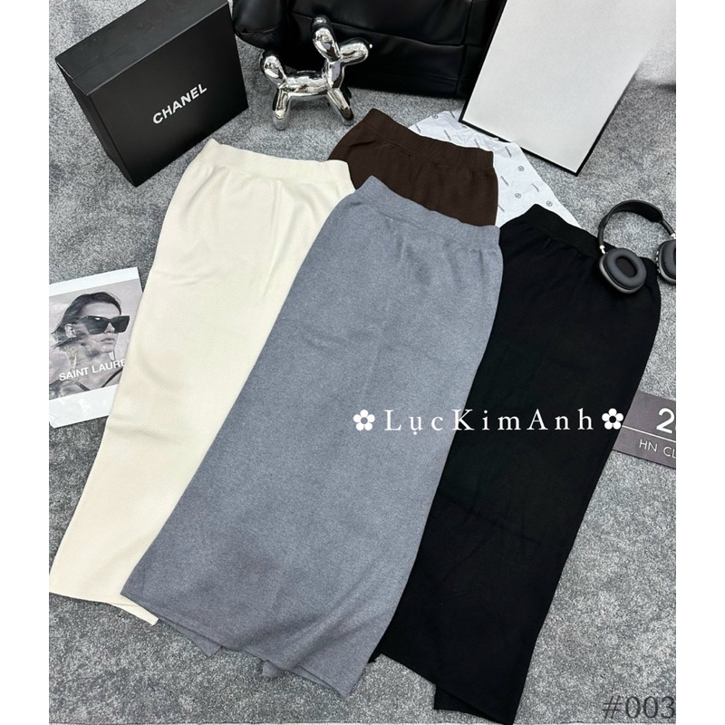 Chân váy dáng dài chất len mịn cao cấp 📸