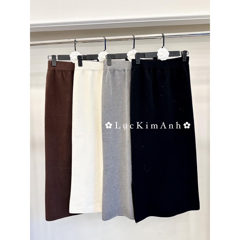 Chân váy dáng dài chất len mịn cao cấp 📸