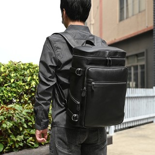 Balo da nam da thật; ba lô nam da bò thật bp409vb - 100% da bò thật, bh 3 năm