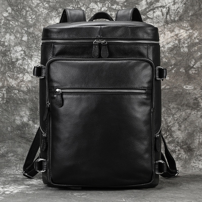 Balo da nam da thật; Ba lô nam da bò thật BP409VB  - 100% da bò thật, BH 3 năm