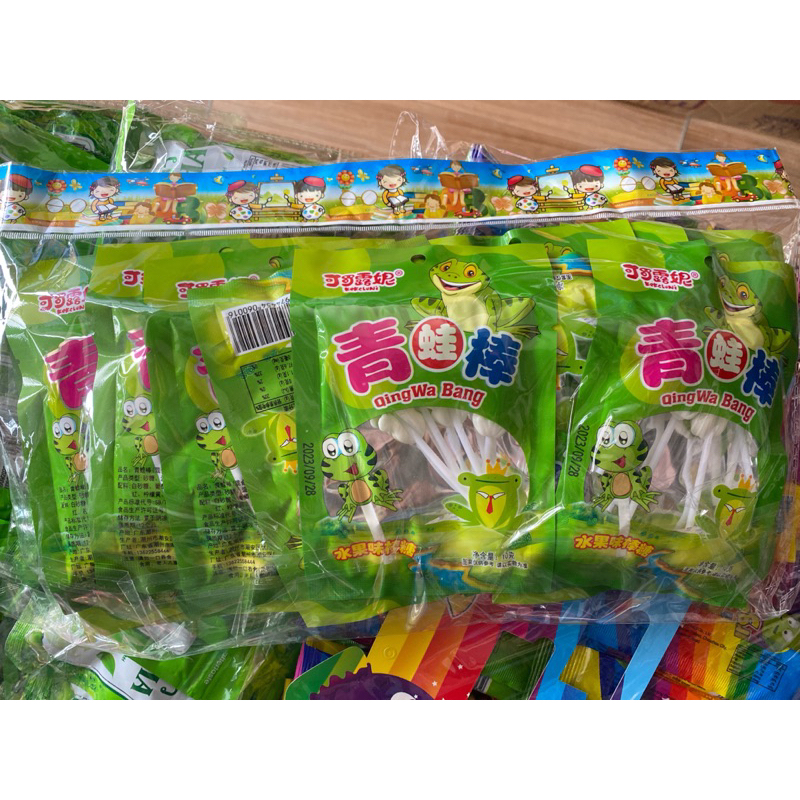 Sỉ bịch 20 túi kẹo mút trái cây túi 5 que