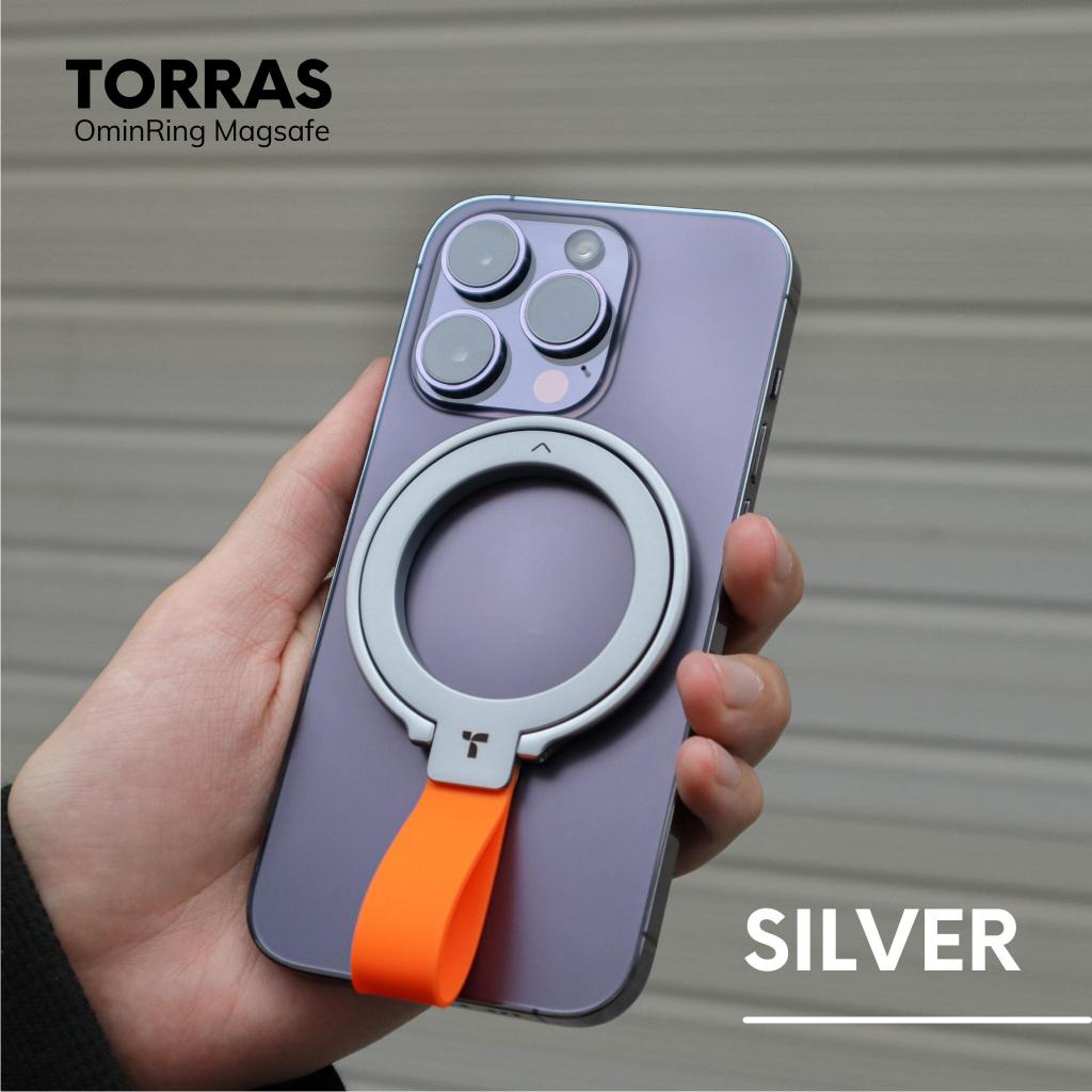 Ring Mag.safe Torras OminRing xoay 360 độ làm giá đỡ xem phim cho điện thoại ip 12 series 13 series 14 series 15 series