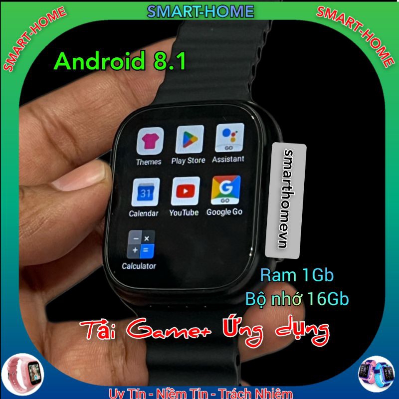 ĐỒNG HỒ THÔNG MINH CAO CẤP H1 4G, 5G ULTRA ANDROID