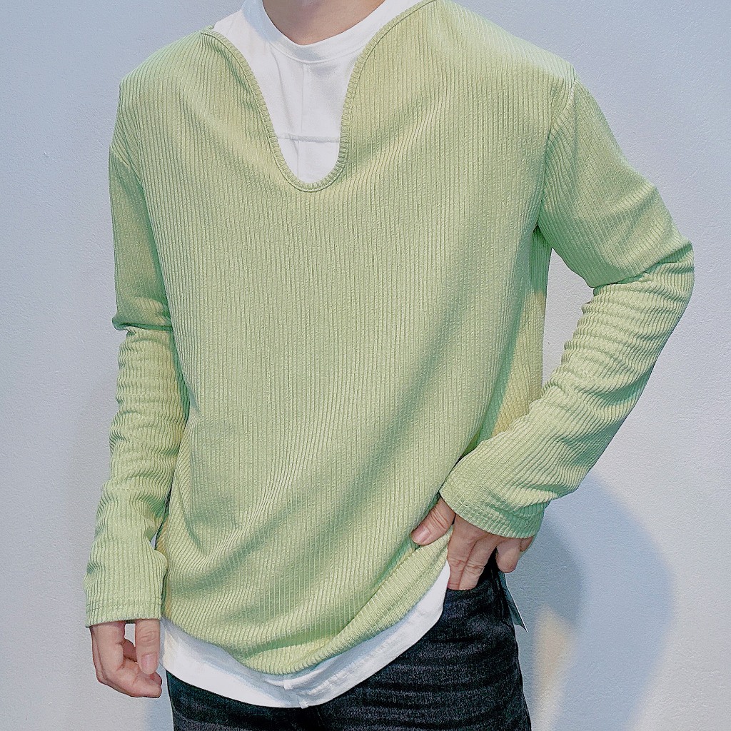 Áo thun dài tay form rộng kiểu cách hàn quốc s58