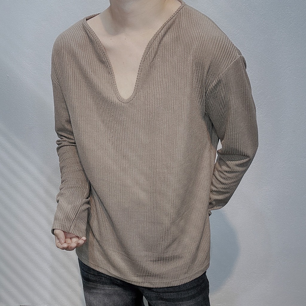 Áo thun dài tay form rộng kiểu cách hàn quốc s58