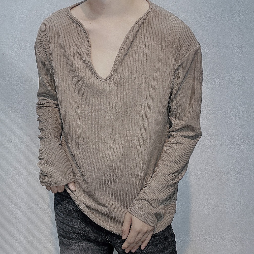 Áo thun dài tay form rộng kiểu cách hàn quốc s58