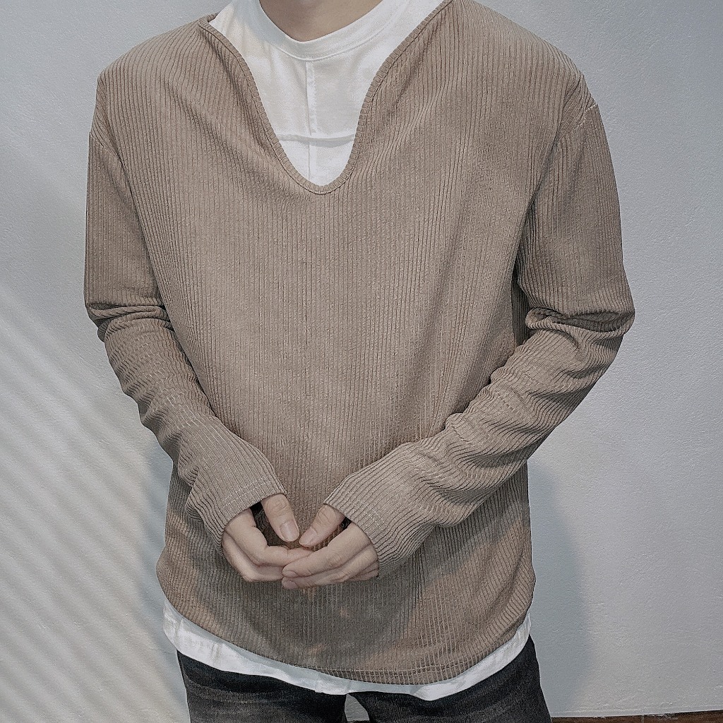 Áo thun dài tay form rộng kiểu cách hàn quốc s58