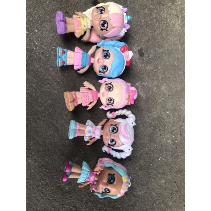 Set 5 búp bê kindi minis hãng moose Việt Nam