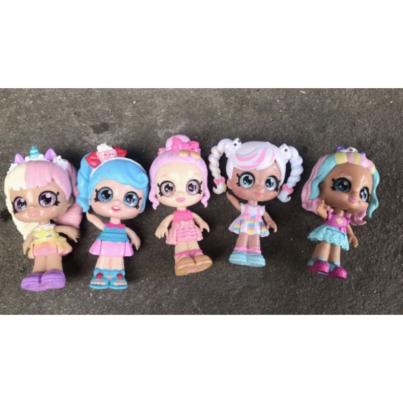 Set 5 búp bê kindi minis hãng moose Việt Nam