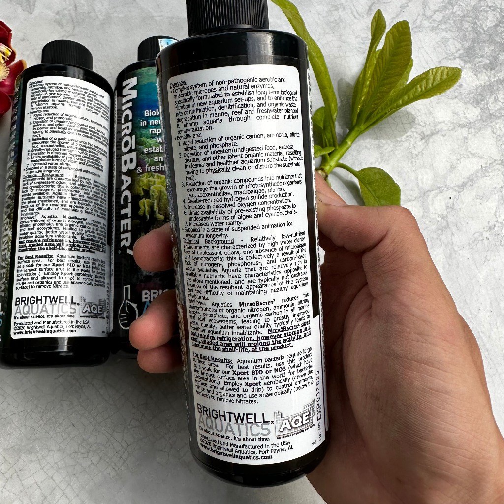 Vi sinh cao cấp bể mặn & ngọt MicroBacter7 l Clean l Reef BioFuel