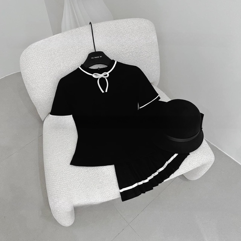 Set Tăm Nơ Mix Chân Váy Chuẩn MPB