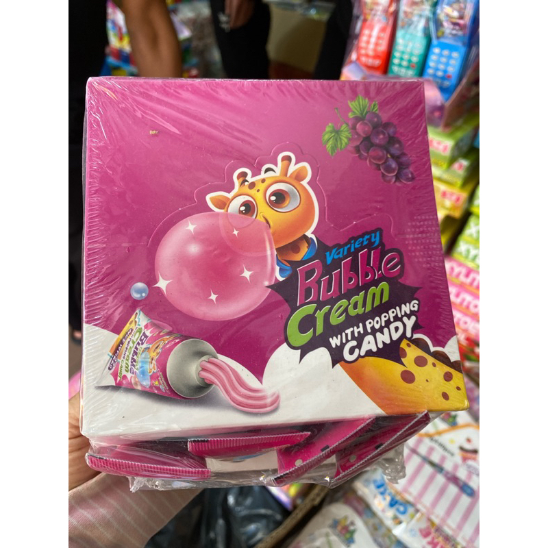 Sỉ hộp 20 tuýp kẹo cao su trái cây