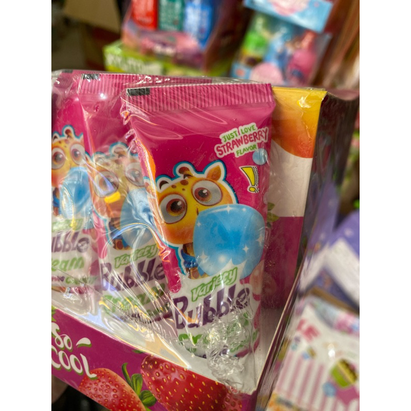 Sỉ hộp 20 tuýp kẹo cao su trái cây