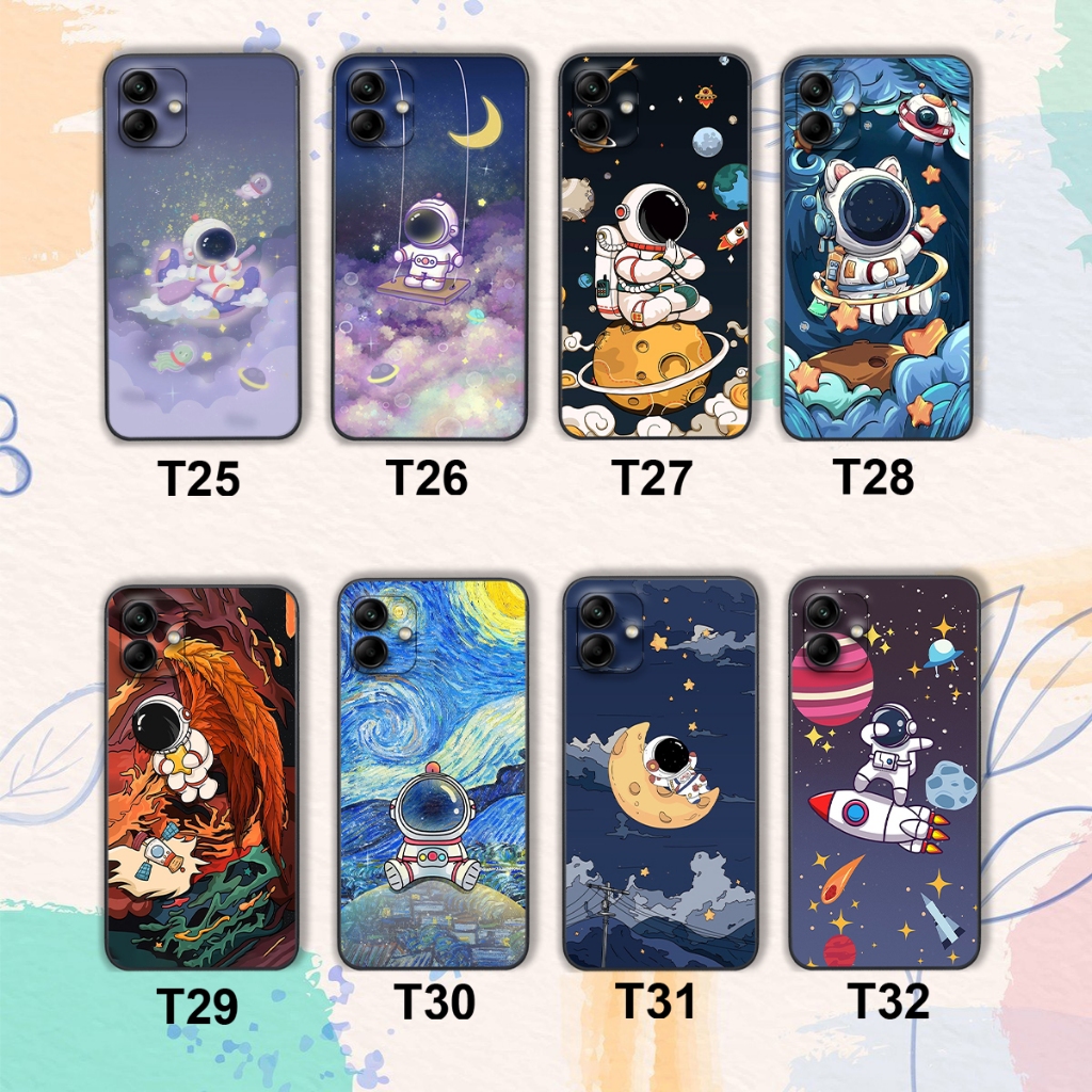 Ốp lưng Samsung A05 / Samsung A05S vũ trụ phá cách họa tiết đẹp cute bền rẻ