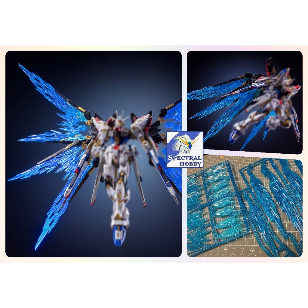 Phụ kiện Light Wing Effect cho MGEX Strike Freedom Gradient Transparent Color