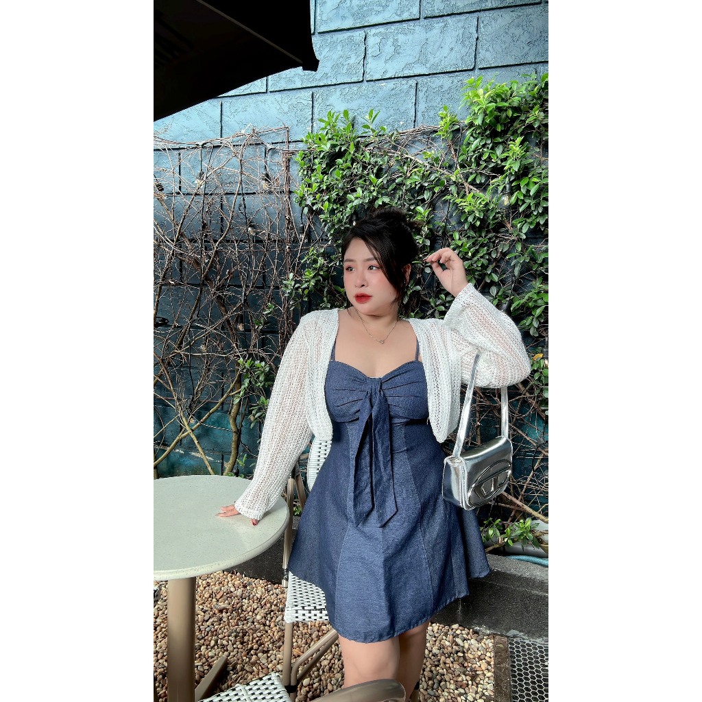 ĐẦM JEAN KÈM KHOÁC FROM TO