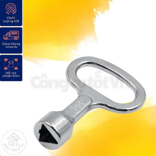 Chìa khóa tủ điện tam giác, khóa mở tủ điện, hộp điện hình tam giác - chìa khóa tủ thang máy, hàng đẹp