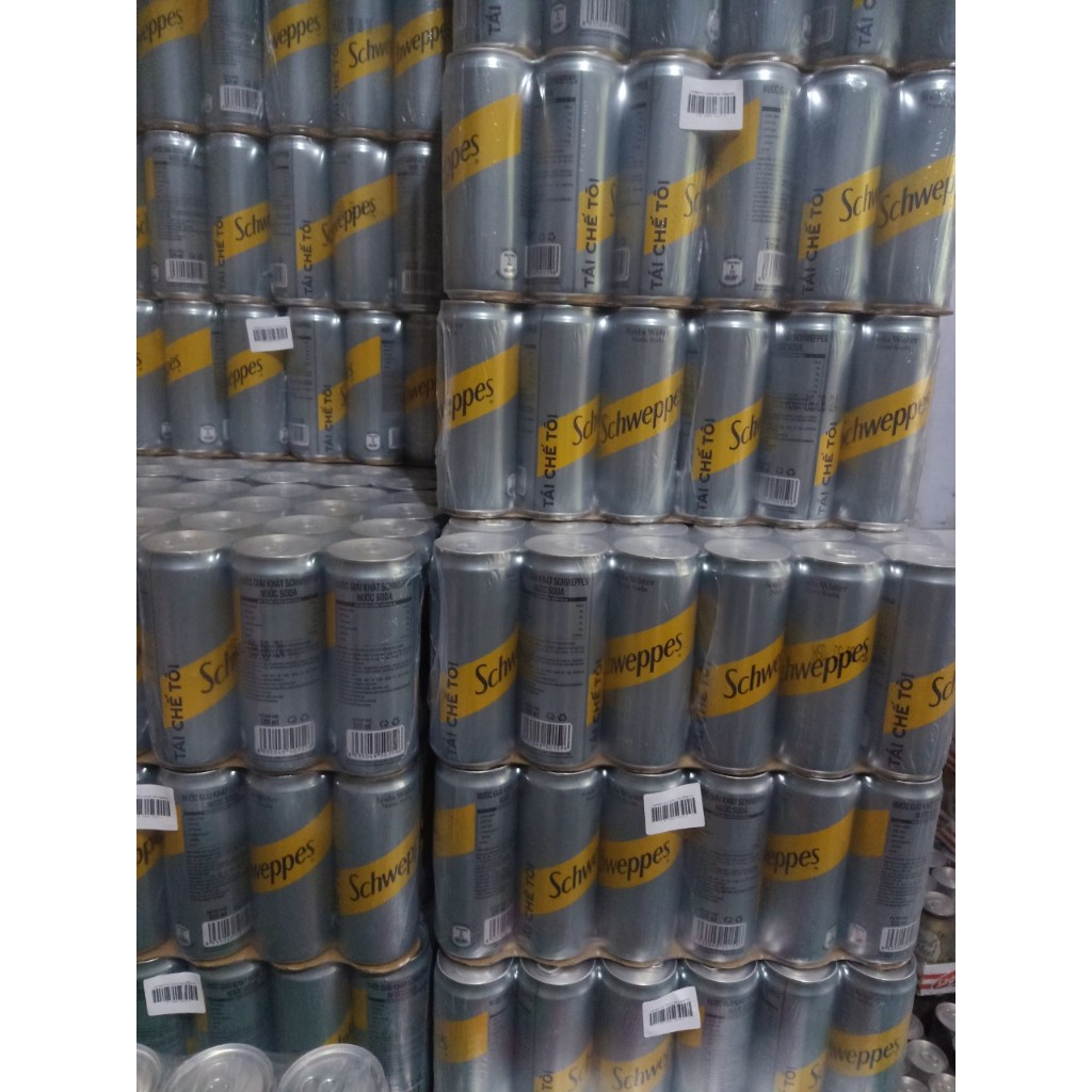 Soda water schweppes 330ml x 24 lon