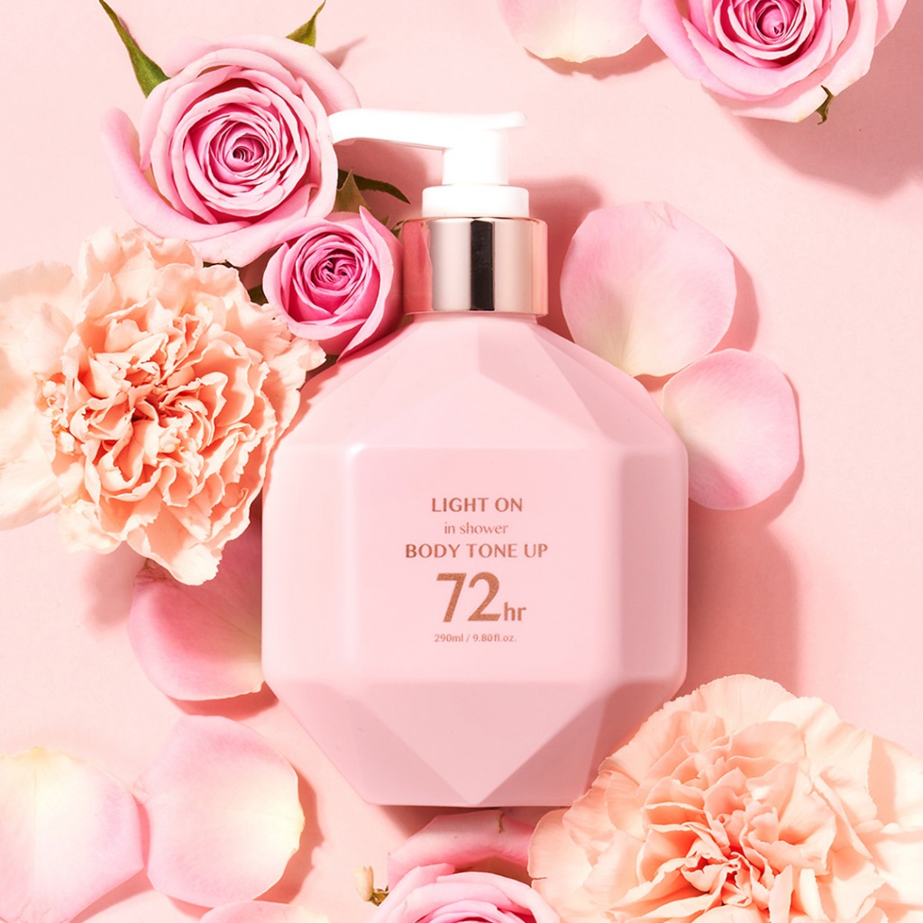 Mangtaybaby - Sữa Dưỡng Thể Nâng Tông Sáng Da Suốt 72h B.O.M Light On In Shower Body Tone Up