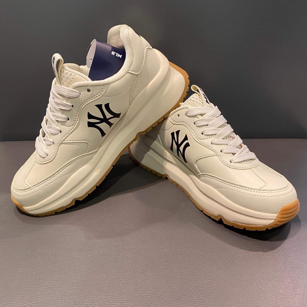 GIÀY MLB RUNNER ĐẾ GUM NÂU & XÁM