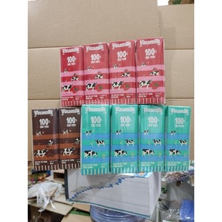 Sữa tươi tiệt trùng Vinamilk 100% Lốc 4 Hộp x 180ml