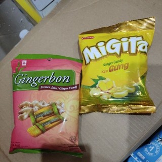 Kẹo gừng Dẻo Gingerbon túi 125g