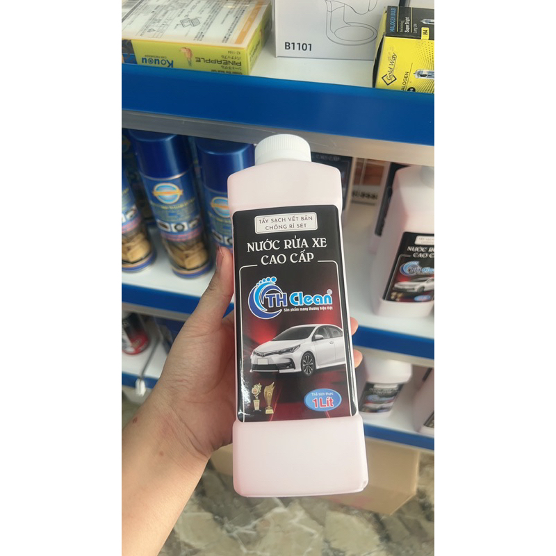 nước rửa xe TH clean