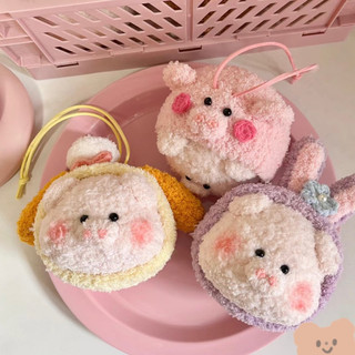 Móc khoá loopy heo bằng len - móc khoá loopy - móc khoá heo - moá khoá handmade