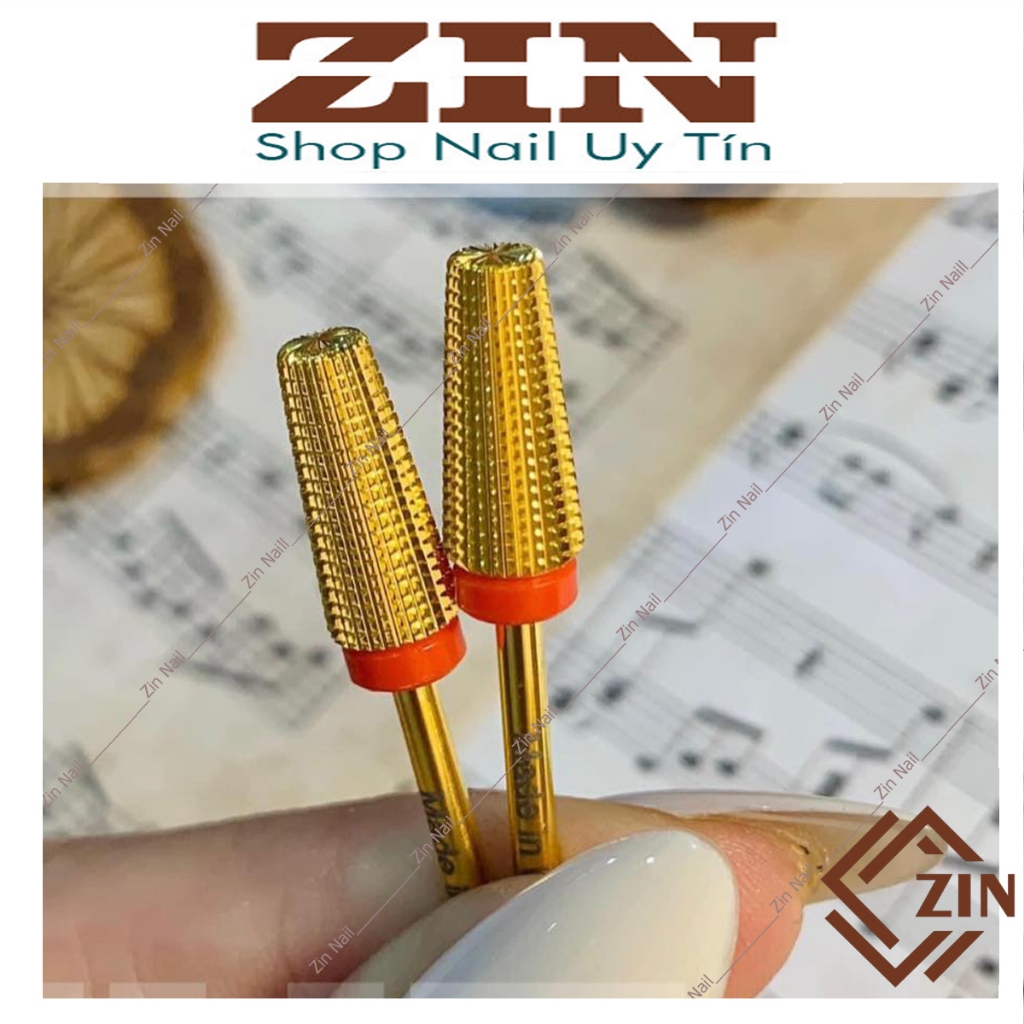 Đầu mài móng, Đầu mài 5in1.đầu mài phá, mịn, khóe nail , made in USA